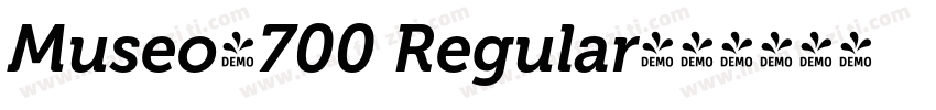 Museo-700 Regular字体转换